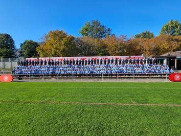 Claudio im Einsatz für den Nachwuchs